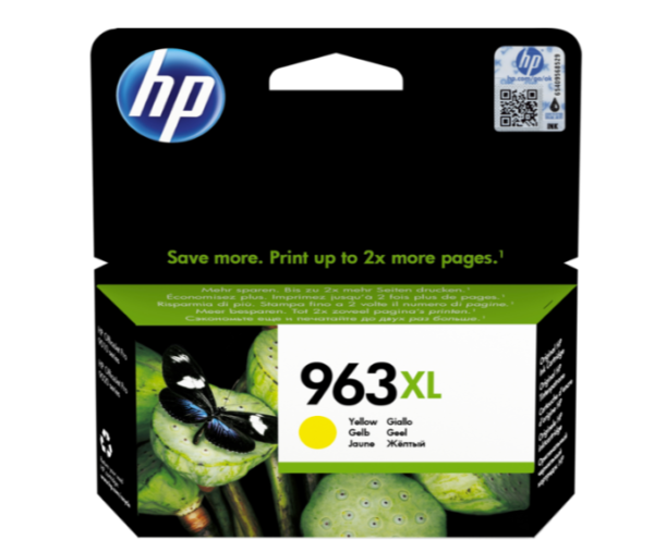 HP 963XL Yellow InkJet Cartridge (3JA29AE)
